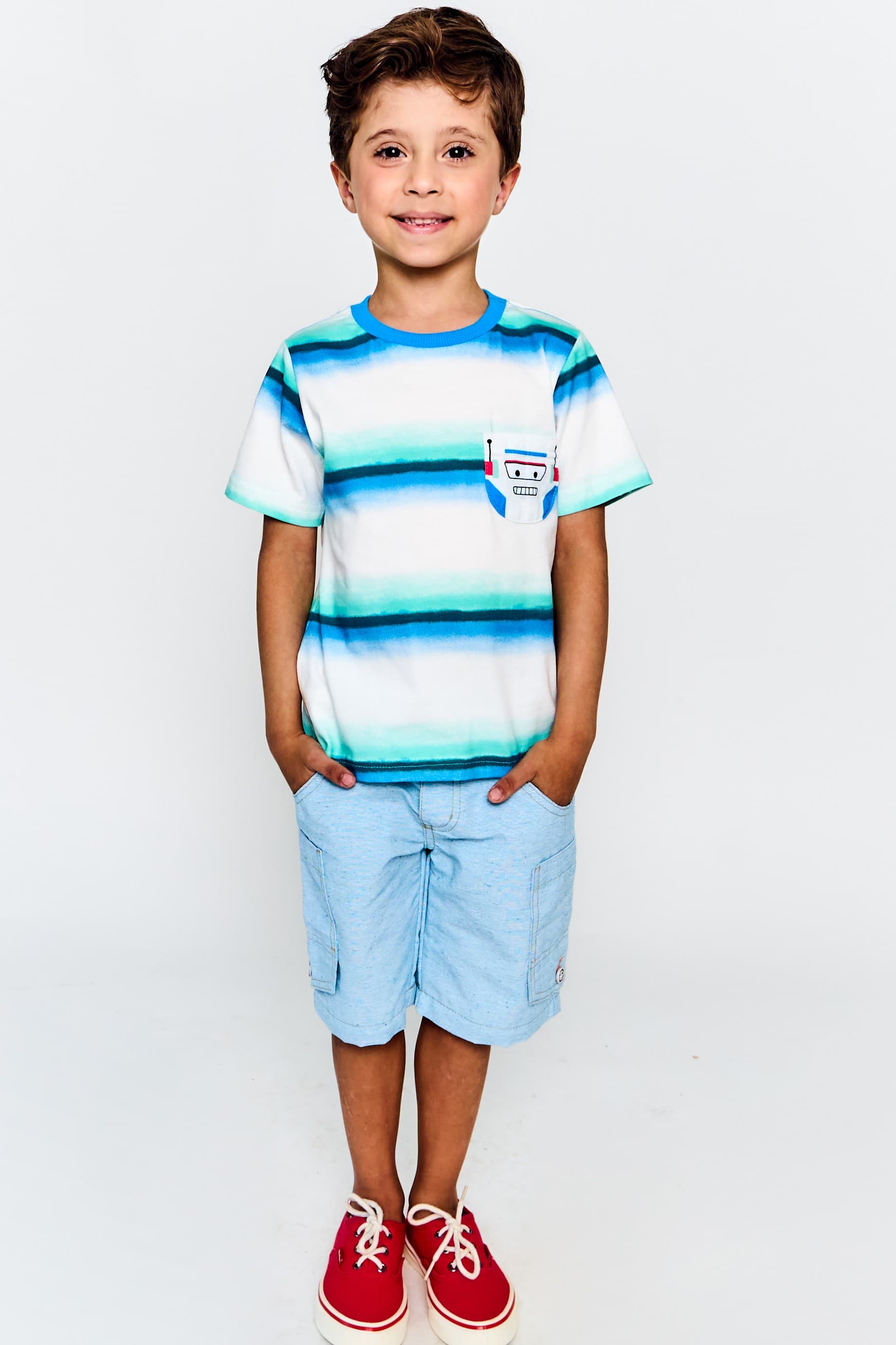 CAMISETA OUTRO NIVEL OFF WHITE E AZUL 2