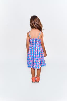 Miniatura VESTIDO BASIQUINHO FUN AZUL  2