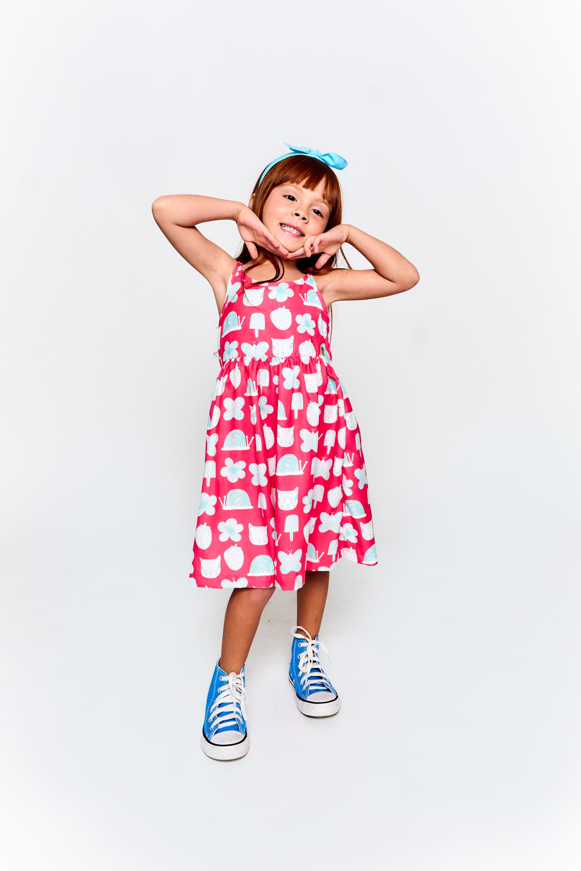 VESTIDO BASIQUINHO FUN CEREJA 